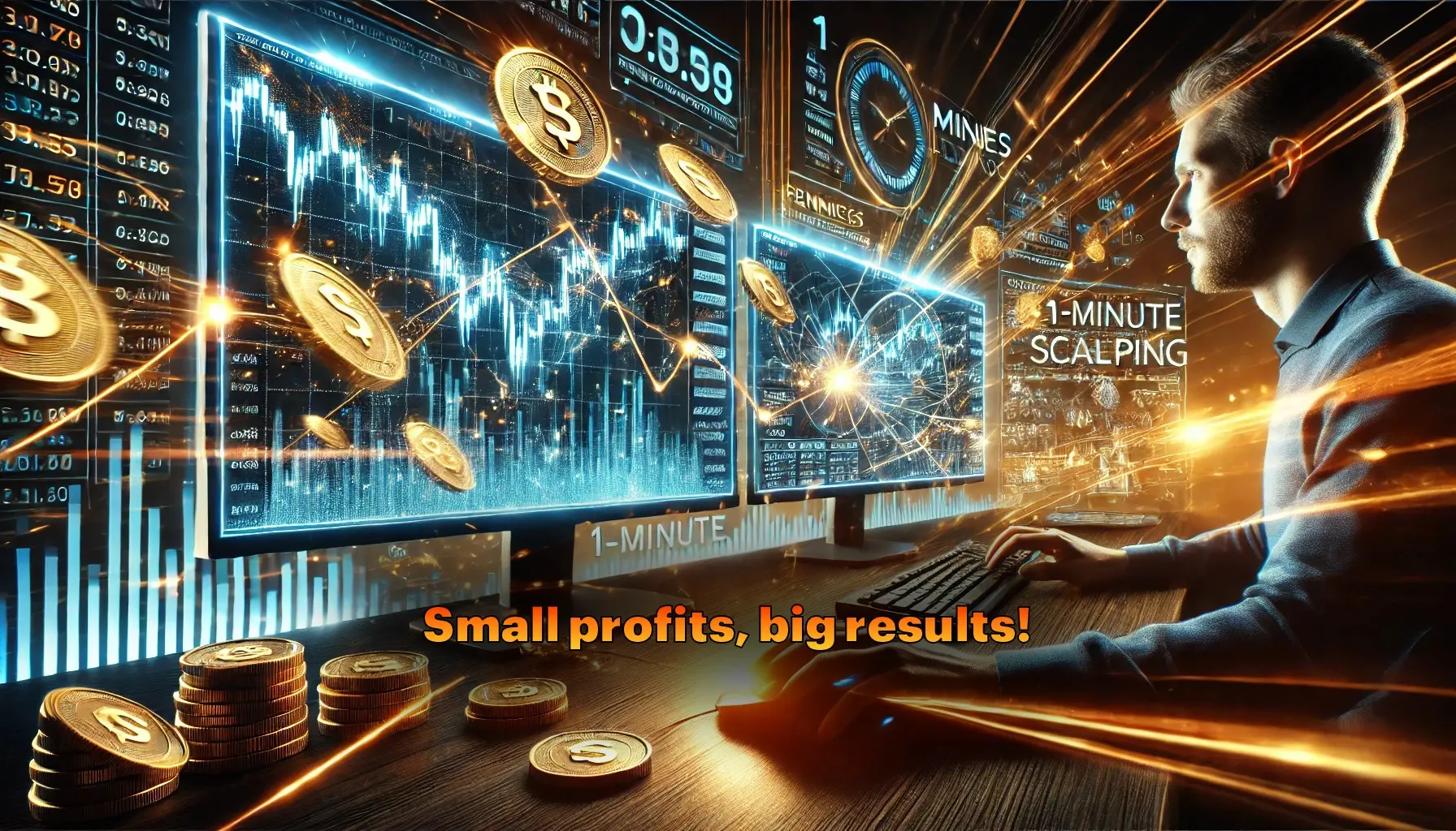 "Small profits, big results!": The Best 1-Minute Scalping Strategy to in Trading Crypto