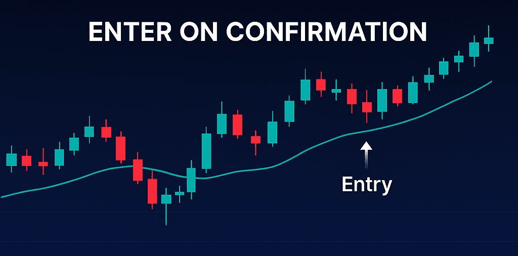 Enter on confirmation