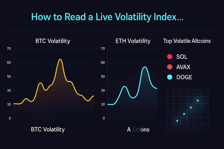 How to Read a Live Volatility Index…