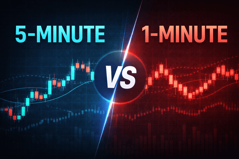 5-Minute Scalping vs 1-Minute Scalping