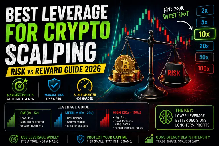 Best Leverage for Crypto Scalping (Risk vs Reward Guide 2026)